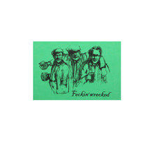 Load image into Gallery viewer, Feckin Wrecked Green Frost Women's T-Shirt