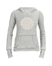 Load image into Gallery viewer, Celtic Knot Women's Cement Zen Fleece Pullover