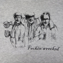 Load image into Gallery viewer, Feckin' Wrecked Grey Tailgate Hoodie