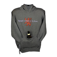 Load image into Gallery viewer, Drink for Scotland Dark Gray Tailgate Hoodie