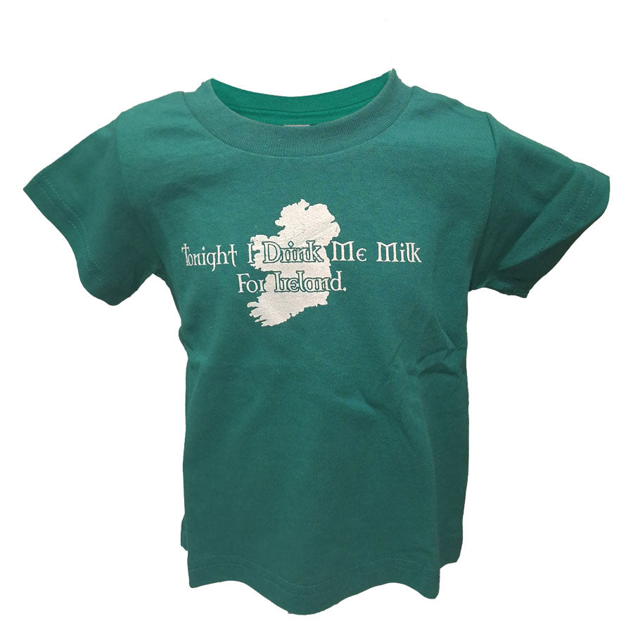 Drink Milk for Ireland Kelly Baby T-shirt