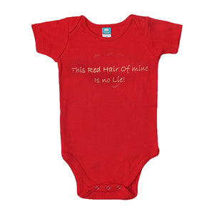 Red Hair Red Baby Onesie