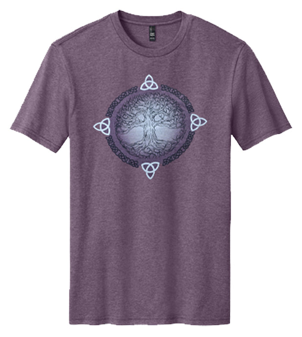 Tree of Life Heather Eggplant T-Shirt