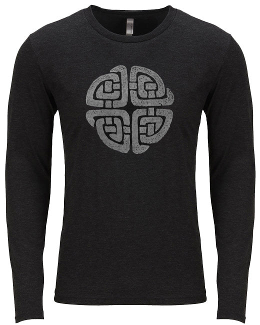 Celtic Knot - Vintage Black - Unisex Longsleeve Tees