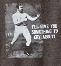 Load image into Gallery viewer, Cry About - Heathered Brown - T-shirt