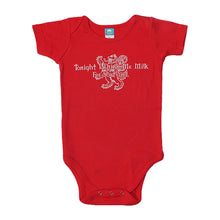 Load image into Gallery viewer, Drink Milk for Scotland Red Baby Onesie