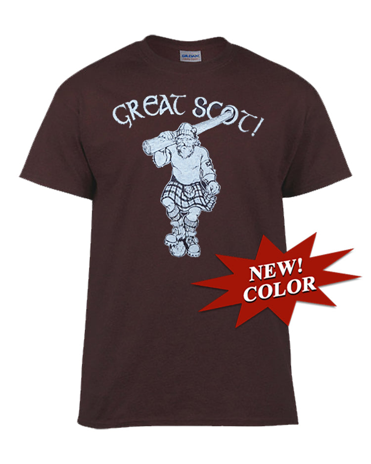 Great Scot - Russet T-shirt