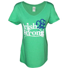 Load image into Gallery viewer, Irish Strong Green Frost Women&#39;s T-Shirt