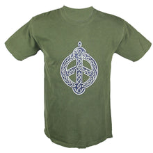 Load image into Gallery viewer, Peace Knot Hemp T-shirt