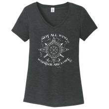 Load image into Gallery viewer, Women's Vegvisire Black Frost Heather T-shirt
