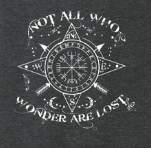 Load image into Gallery viewer, Women's Vegvisire Black Frost Heather T-shirt