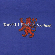 Load image into Gallery viewer, Drink for Scotland Blue T-Shirt